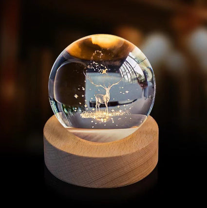 CosmoSphere™ 3D Galaxy Crystal Ball