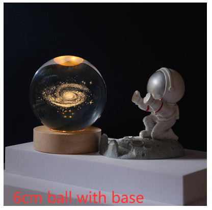 CosmoSphere™ 3D Galaxy Crystal Ball