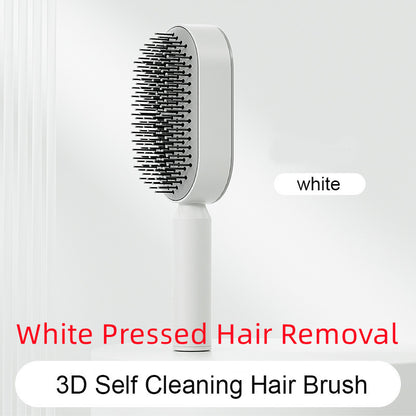 LushLocks™ Self-Cleaning Hair Comb Brush