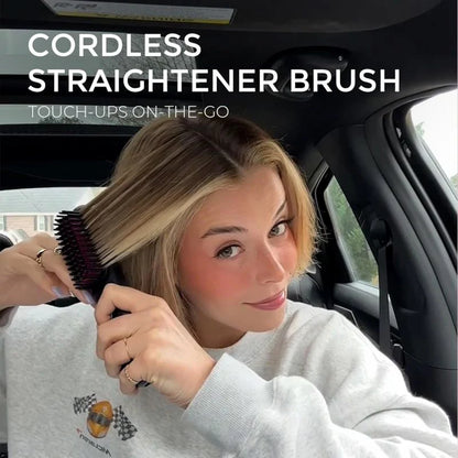 2-in-1 Electric Hair Straightening Comb – Tame Frizz Instantly!