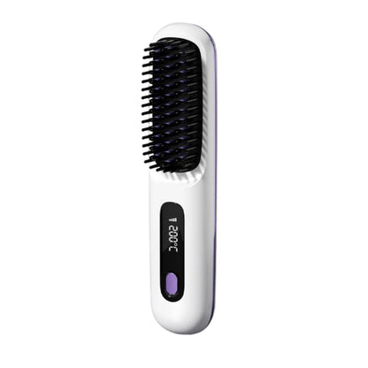 2-in-1 Electric Hair Straightening Comb – Tame Frizz Instantly!