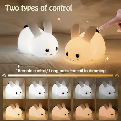 Rabbit Silicone LED Night Light