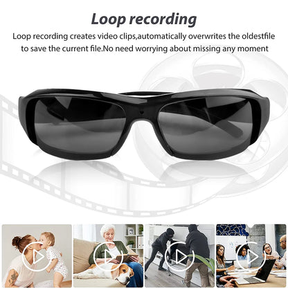 Wearable HD 1080P Mini Glasses Camera