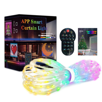 Smart RGB Curtain String Lights