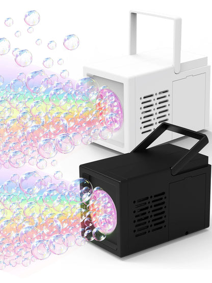 Electric Bubble Blower Toy – 10-Hole Handheld Bubble Machine for Outdoor Fun