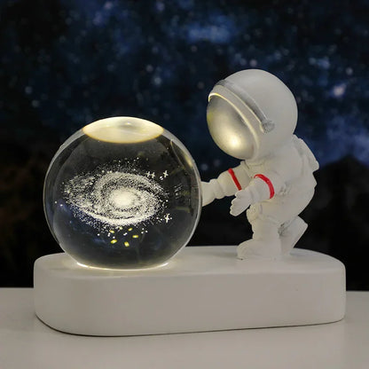 Astronaut Starry Sky Crystal Ball Night Light