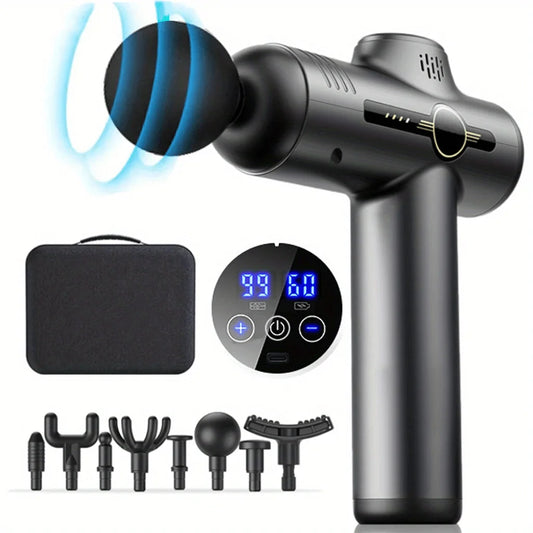Portable Fascia Gun Vibration Massage Gun For Body Neck