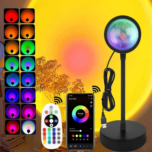 Smart Sunset Projector Lamp