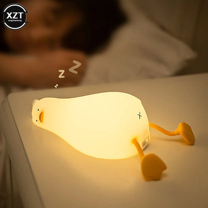 Duck Silicone Led Night Light Lamp