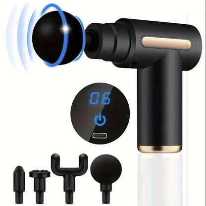 Portable Fascia Gun Vibration Massage Gun For Body Neck