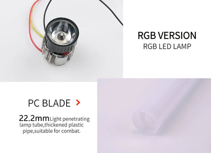 NeoGlow™ Metal LED Laser Sword