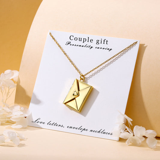 Envelope Love Letter Women's Necklace