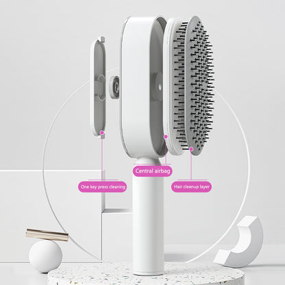 LushLocks™ Self-Cleaning Hair Comb Brush