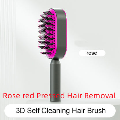 LushLocks™ Self-Cleaning Hair Comb Brush